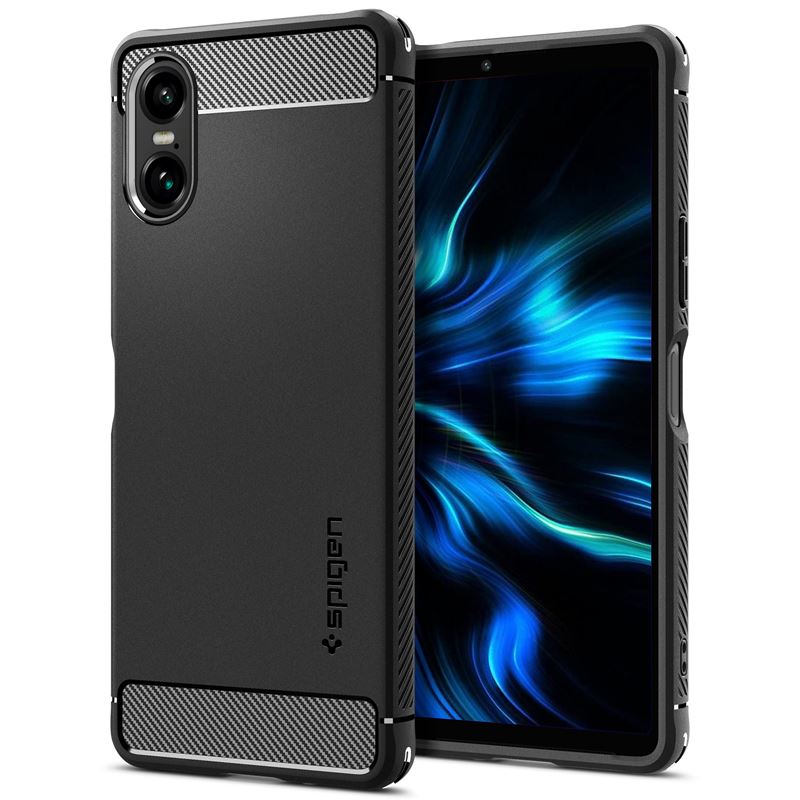 Ochranný kryt pro Sony Xperia 10 VI Spigen Rugged Armor - černá