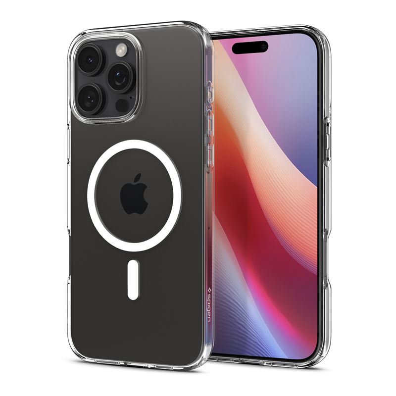 Ochranný kryt pro iPhone 16 Pro Max Spigen Liquid Crystal MagSafe - transparentní