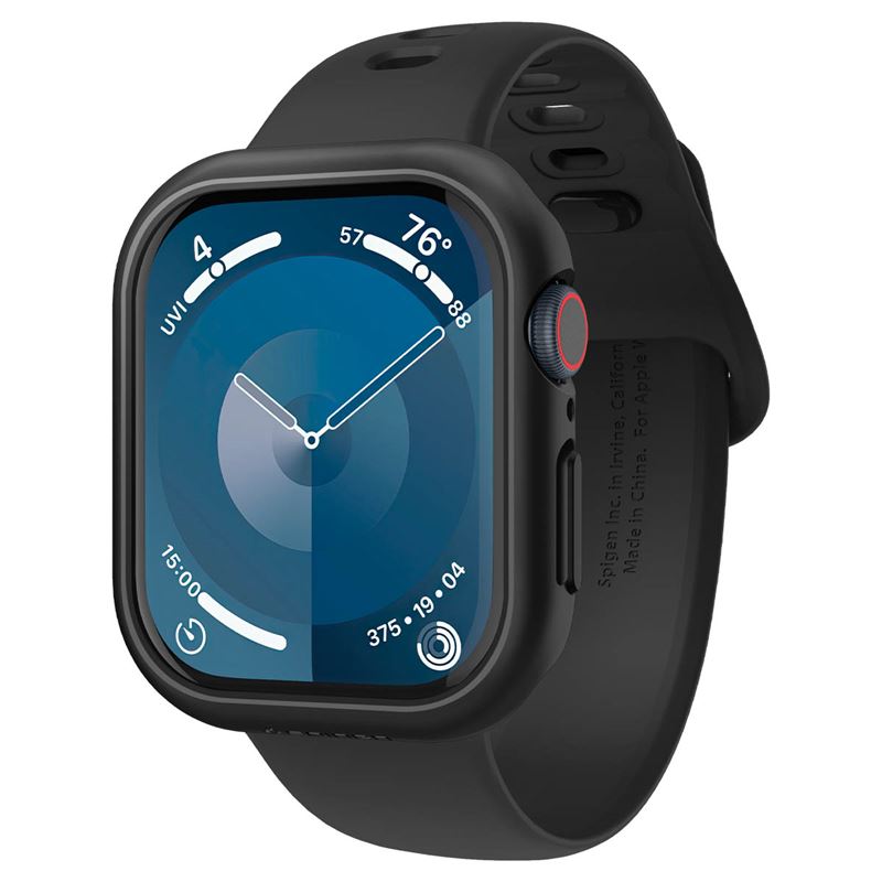 Ochranný kryt pro Apple Watch Spigen Thin Fit, Apple Watch 11/10 42mm - černá