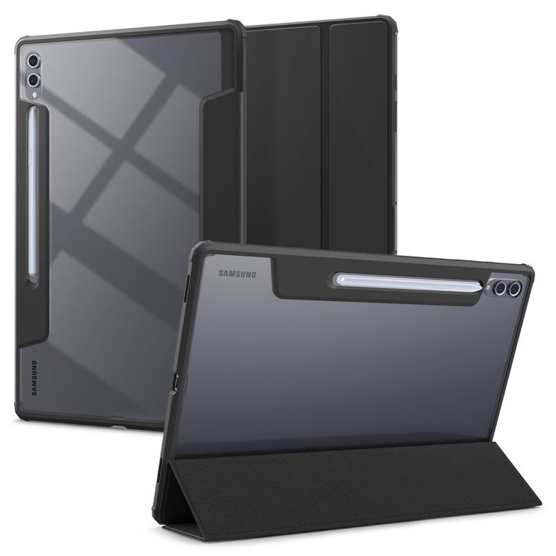 Ochranný kryt pro Samsung Galaxy Tab Spigen Ultra Hybrid Pro, Samsung Galaxy Tab S10/S9/S8 Ultra - černá
