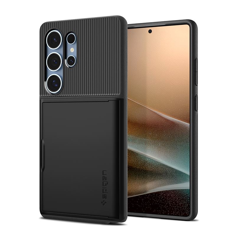 Ochranný kryt pro Samsung Galaxy S25 Ultra Spigen Slim Armor CS - černá