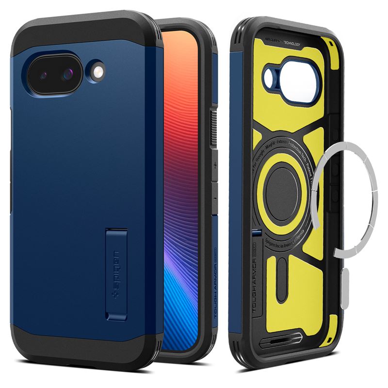 Ochranný kryt pro Google Pixel 9a Spigen Tough Armor MagSafe - námořní modrá