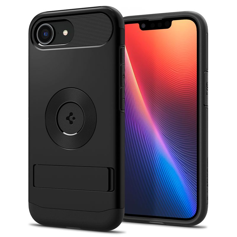Ochranný kryt pro iPhone 16e Spigen Slim Armor MagSafe - černá