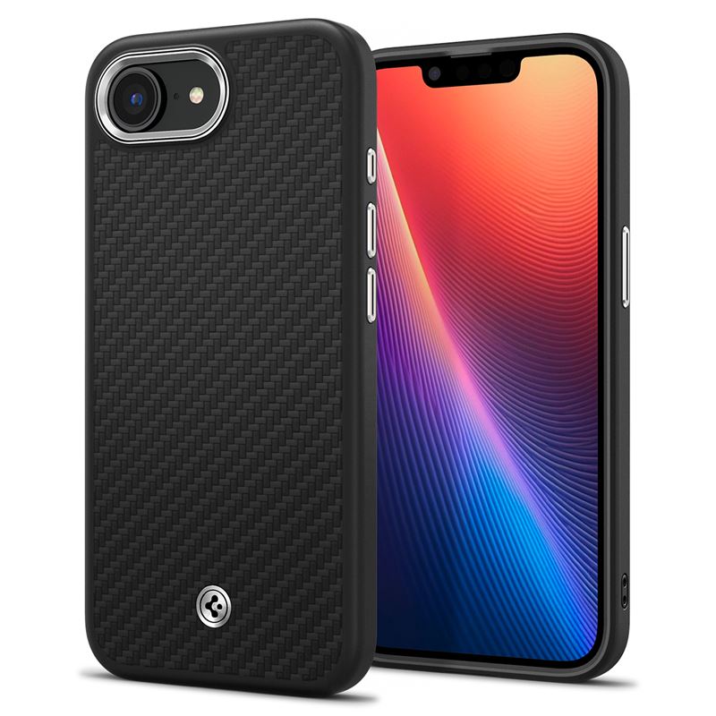 Ochranný kryt pro iPhone 16e Spigen Enzo Aramid MagSafe - černá