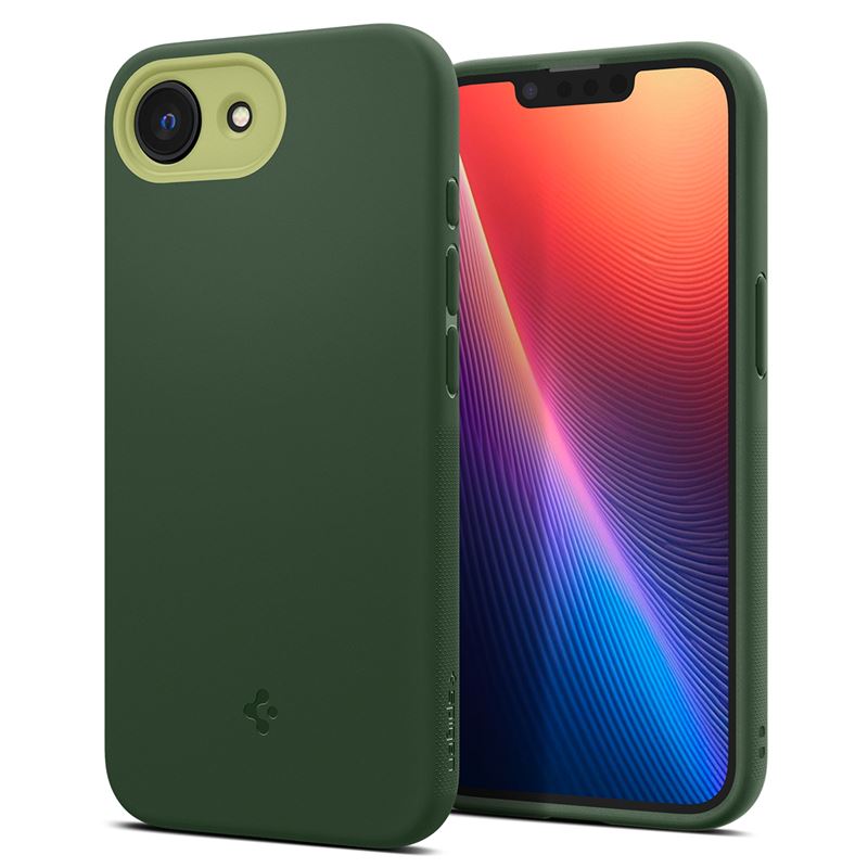 Ochranný kryt pro iPhone 16e Spigen Nano Pop MagSafe - zelená