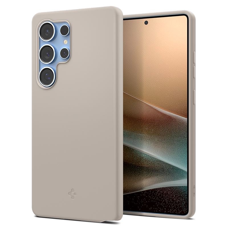 Ochranný kryt pro Samsung Galaxy S25 Ultra Spigen Silicone Fit MagSafe - titanová