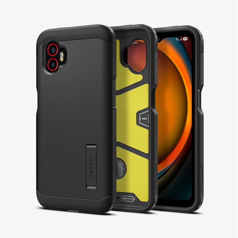Ochranný kryt pro Samsung Galaxy XCover7 Pro Spigen Tough Armor - černá