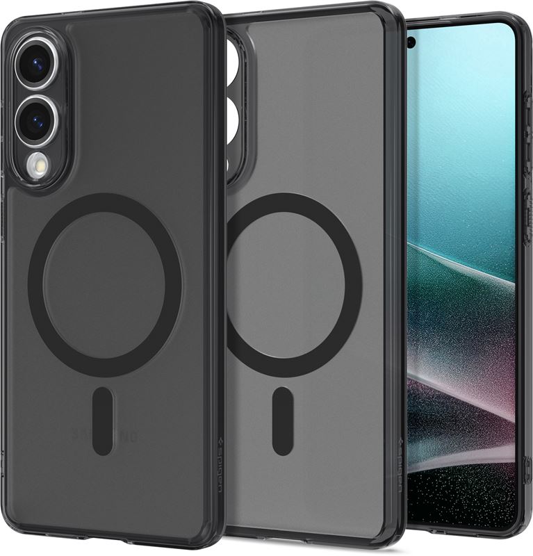 Ochranný kryt pro Samsung Galaxy S25 Edge Spigen Ultra Hybrid MagSafe - transparentní černá