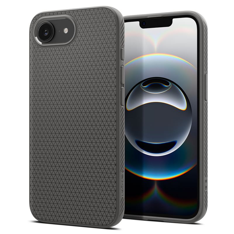 Ochranný kryt pro iPhone 16e Spigen Liquid Air - šedá