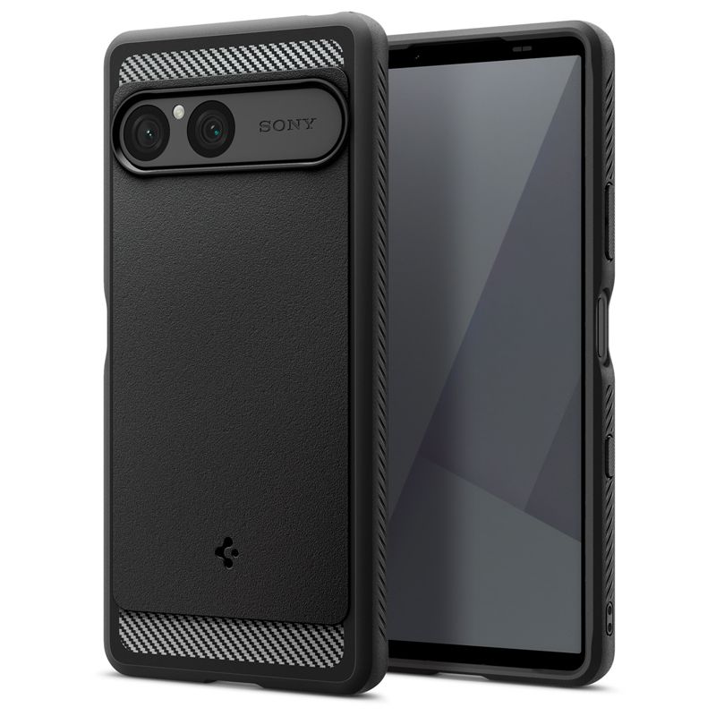 Ochranný kryt pro Sony Xperia 10 VII Spigen Rugged Armor - černá