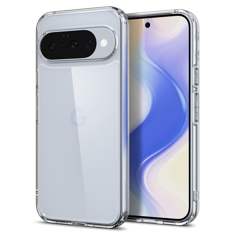 Ochranný kryt pro Google Pixel Spigen Ultra Hybrid, Google Pixel 10 Pro/Pixel 10 - transparentní