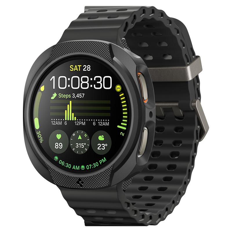 Ochranný kryt pro Samsung Galaxy Watch Spigen Liquid Air, Samsung Galaxy Watch 8 (40mm) - černá