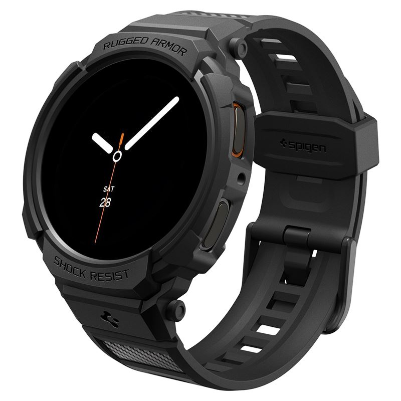 Pásek pro Samsung Galaxy Watch 8 Spigen Rugged Armor Pro, Samsung Galaxy Watch 8 (44mm) - černá