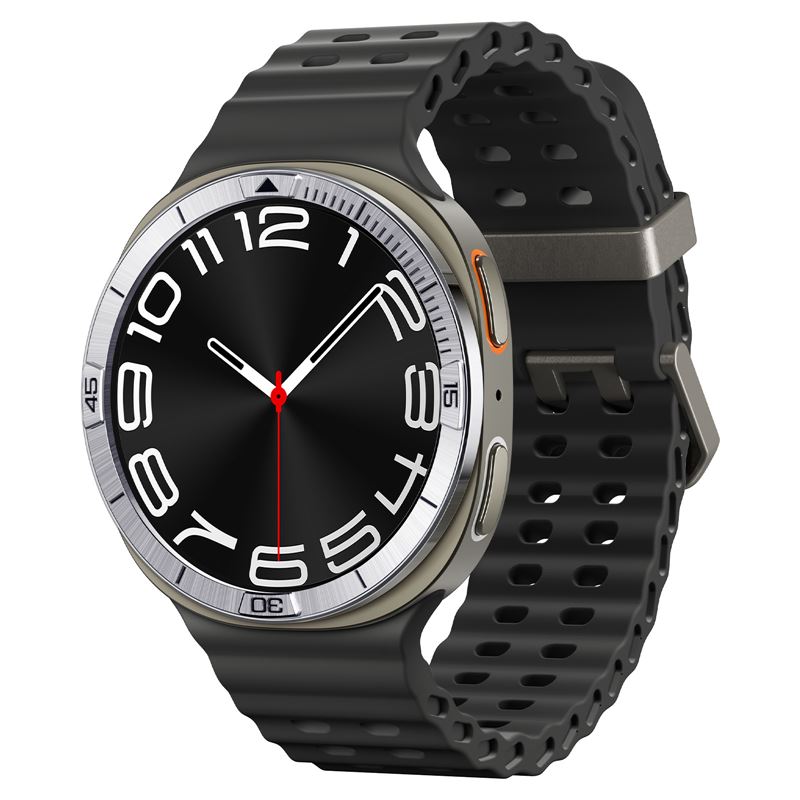 Kryt Spigen Bezel Tune (Pilot), Samsung Galaxy Watch 8 (44mm) - stříbrná