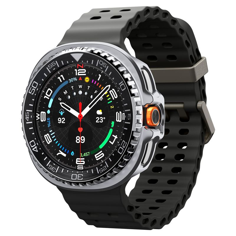 Kryt Spigen Bezel Tune Pro (Diver), Samsung Galaxy Watch 8 Classic 46mm - černá