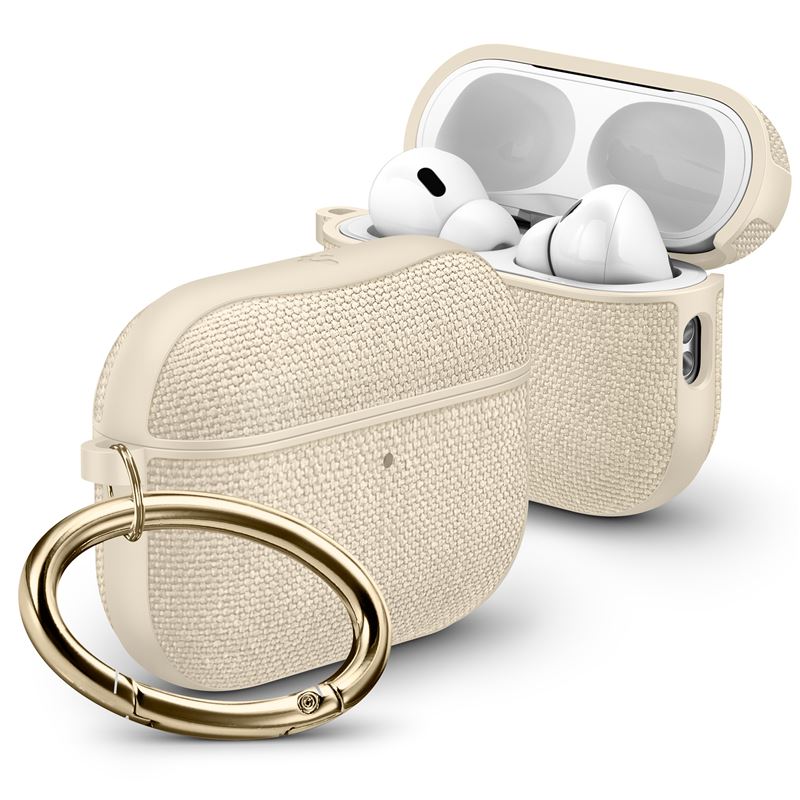 Pouzdro pro AirPods Pro 3 Spigen Urban Fit - béžová