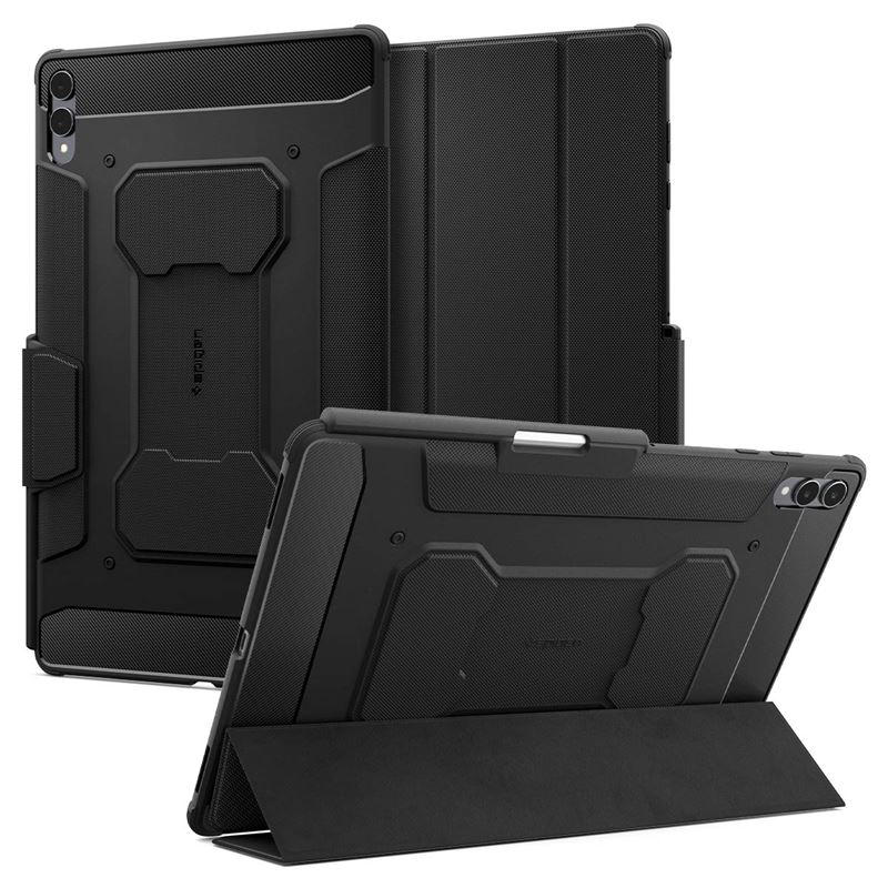 Ochranný kryt pro Samsung Galaxy Tab S11 Ultra Spigen Rugged Armor Pro - černá