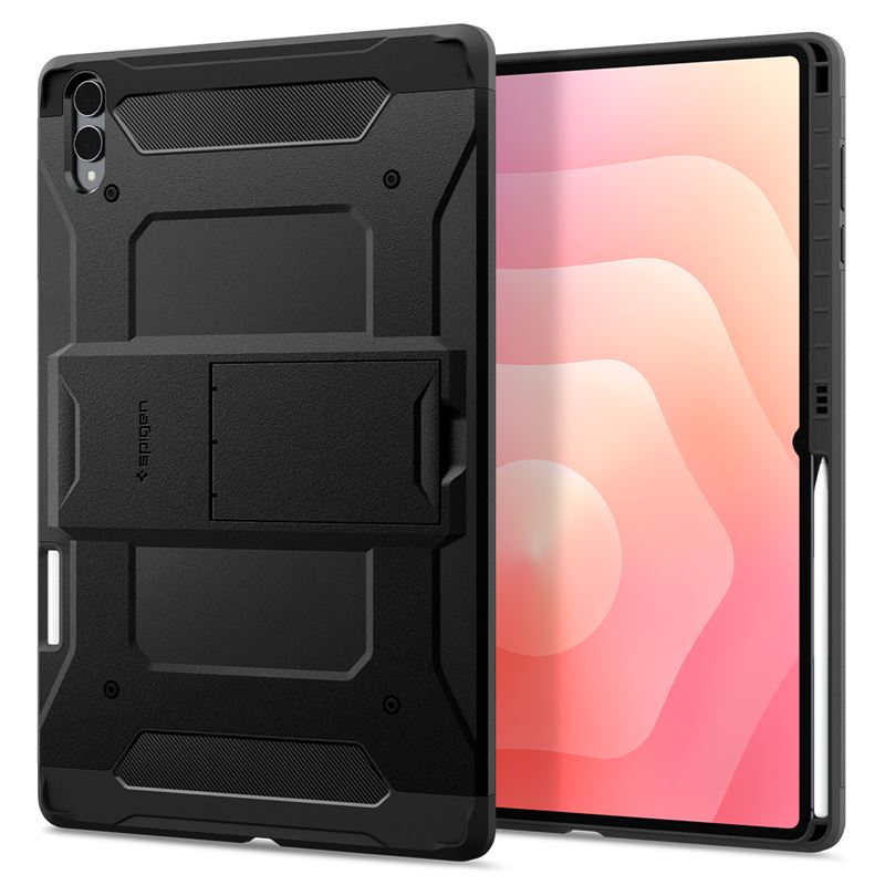 Ochranný kryt pro Samsung Galaxy Tab S11 Ultra Spigen Tough Armor Pro - černá