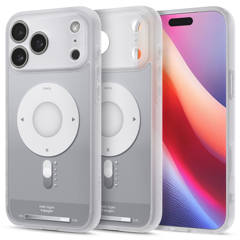 Ochranný kryt pro iPhone 17 Pro Max Spigen Ultra Hybrid MagSafe - stříbrná