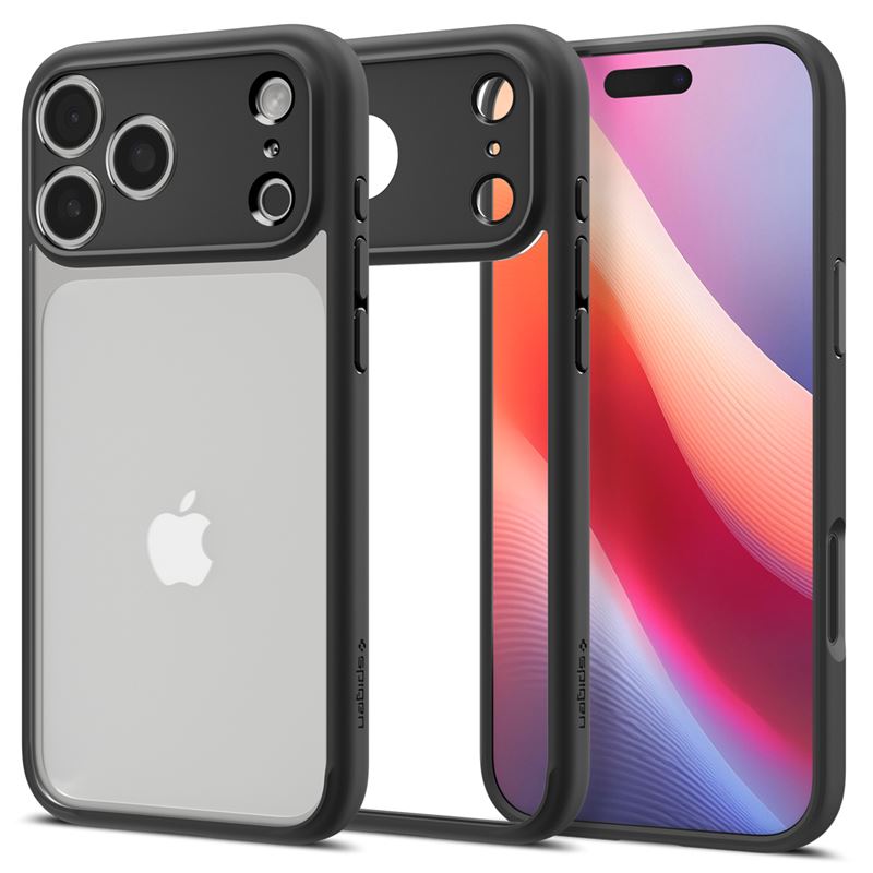 Ochranný kryt pro iPhone 17 Pro Spigen Ultra Hybrid - matná černá