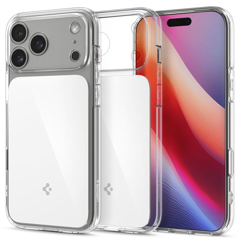 Ochranný kryt pro iPhone 17 Pro Spigen Ultra Hybrid T MagSafe - lesklá bílá