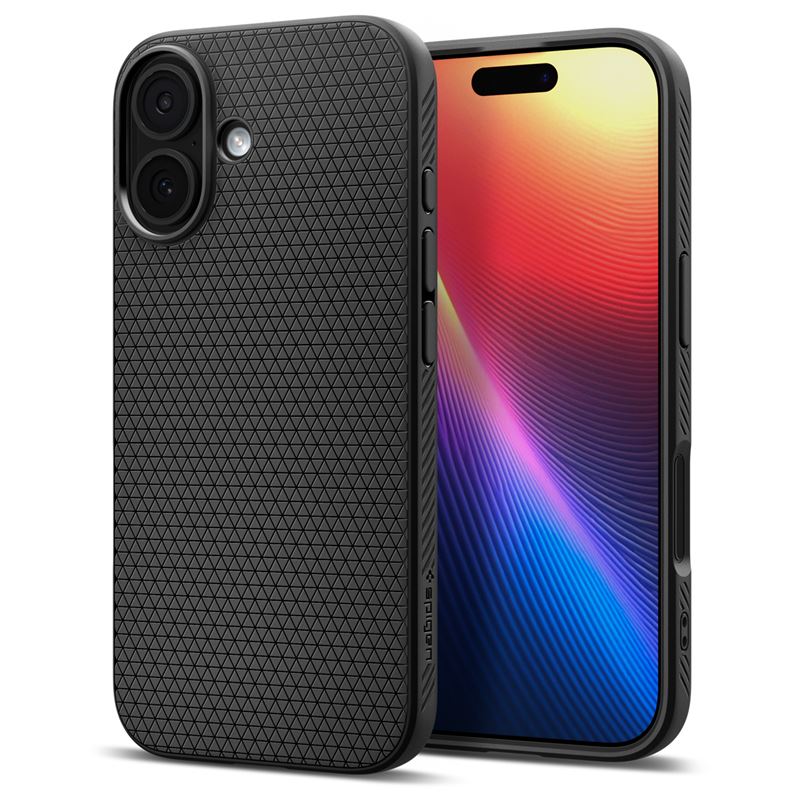 Ochranný kryt pro iPhone 17 Spigen Liquid Air - černá