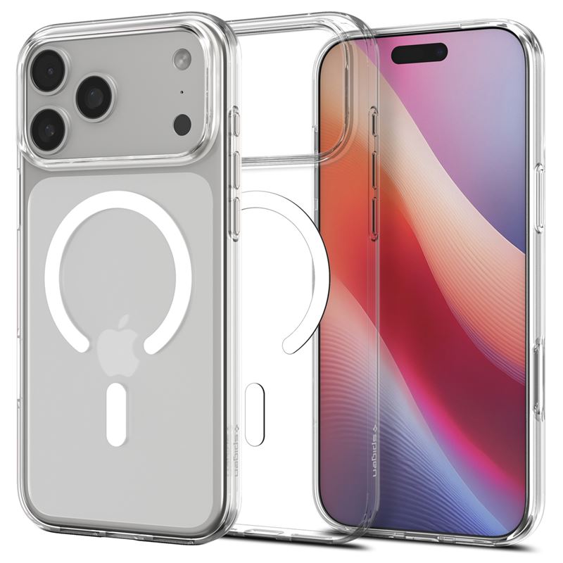 Ochranný kryt pro iPhone 17 Pro Spigen Liquid Crystal MagSafe - transparentní