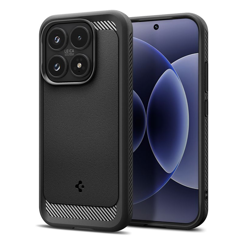 Ochranný kryt pro Xiaomi 17 Spigen Rugged Armor - černá