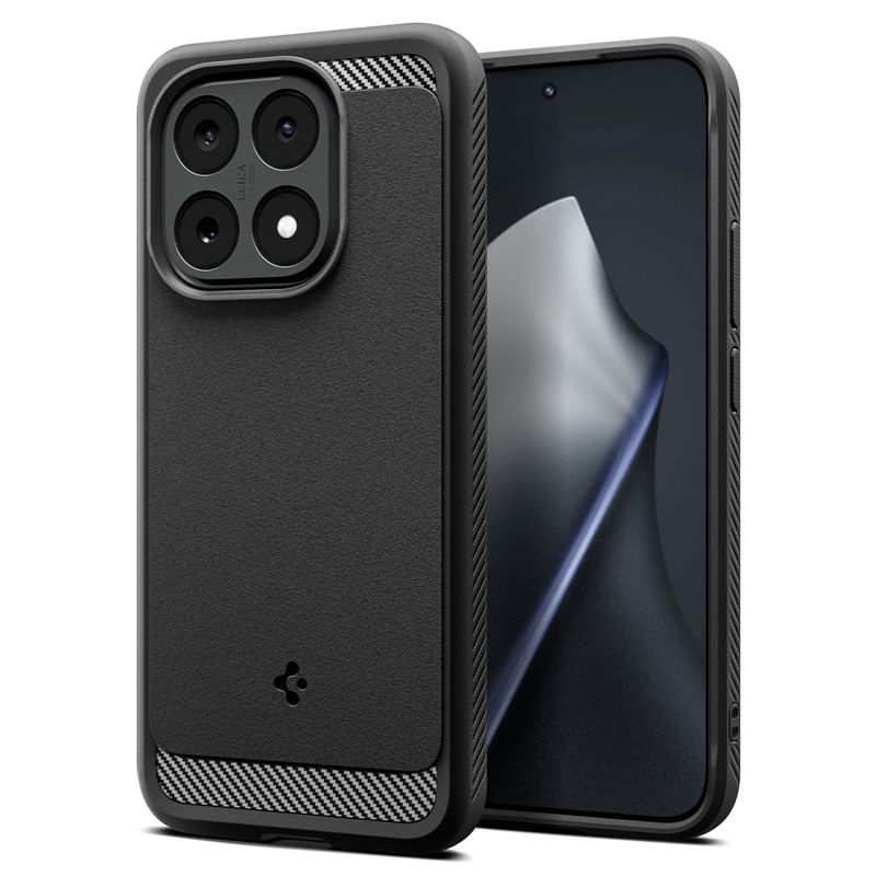 Ochranný kryt pro Xiaomi 15T Spigen Rugged Armor - černá