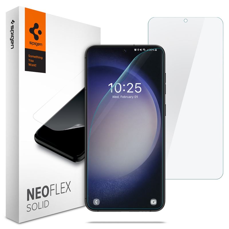 Ochranná fólie Spigen Film Neo Flex Solid 2 Pack - Samsung Galaxy S23+ - transparentní