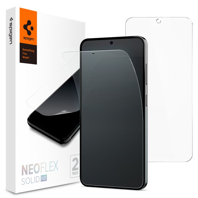 Ochranné sklo pro Samsung Galaxy S24 Spigen Neo Flex Solid HD Transparency 2 Pack - transparentní