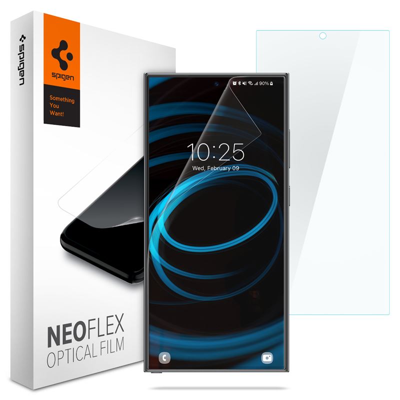 Ochranné sklo pro Samsung Galaxy S24 Ultra Spigen Neo Flex HD Transparency 2 Pack - transparentní