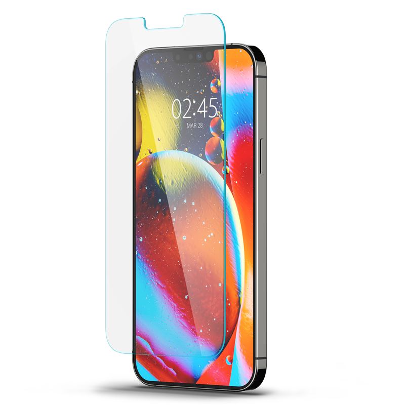 Ochranné sklo pro iPhone Spigen tR Slim HD 1 Pack, iPhone 16e/14/13/13 Pro - transparentní