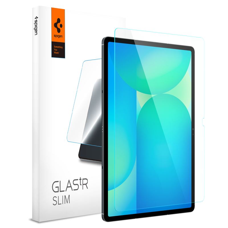 Ochranné sklo pro Samsung Galaxy Tab S10 FE+ Spigen Glass tR Slim 1 Pack - transparentní