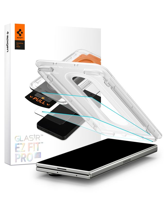 Ochranné sklo pro Samsung Galaxy Z Fold7 Spigen Glass tR EZ Fit Pro HD 2 Pack - transparentní