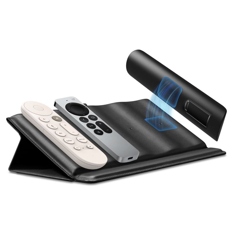 Stojan na dálkové ovladače Spigen Universal Remote Control Organizer Pad - černá