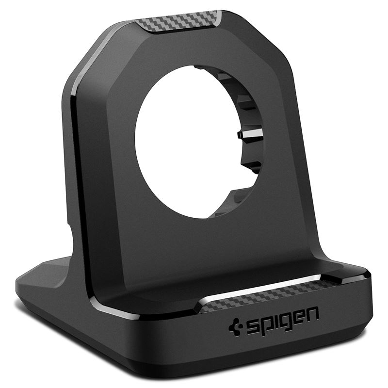 Stojánek pro Apple Watch Spigen Rugged Armor Stand - černá