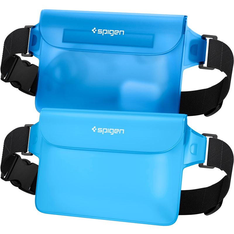 Nepromokavá ledvinka Spigen Aqua Shield WaterProof Waist Bag A620 2 Pack - modrá