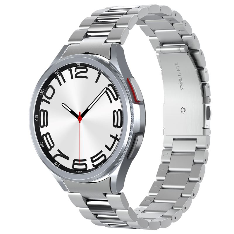 Pásek pro Samsung Galaxy Watch 6 Spigen Modern Fit 316L Band, Samsung Galaxy Watch6 Classic 47mm - stříbrná