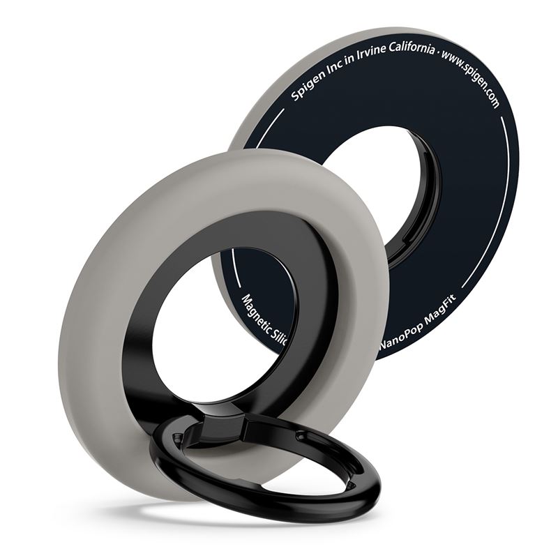 Držák telefonu Spigen Nano Pop MagSafe Phone Holder - šedá