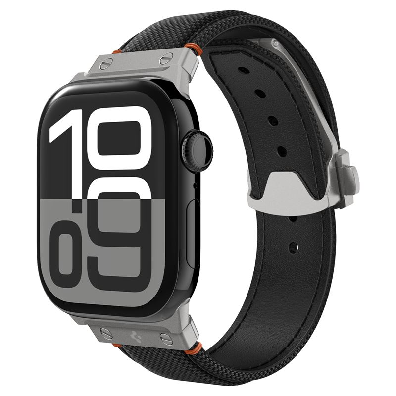 Pásek pro Apple Watch Spigen Classic Fit Band, Apple Watch 49mm/46mm/45mm/44mm - černá