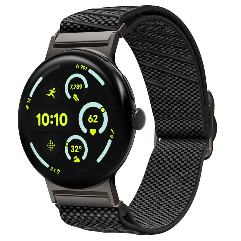 Pásek pro Google Pixel Watch Spigen Lite Fit X Band, Google Pixel Watch 4/3 45mm - černá