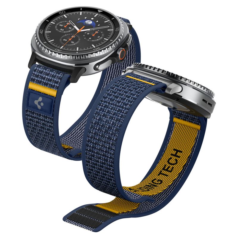 Řemínek pro Samsung Galaxy Watch 8 Spigen Athlex Air Active Band, Samsung Galaxy Watch 8 46mm/44mm/40mm - námořní modrá