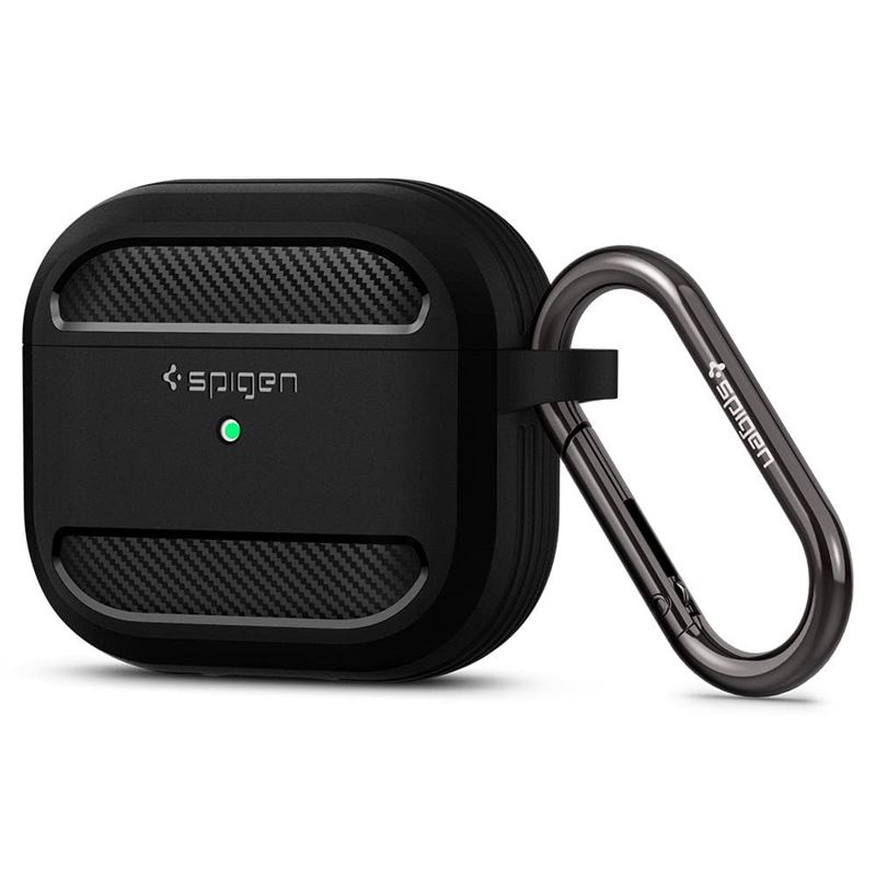 Pouzdro pro AirPods 3 Spigen Rugged Armor - černá