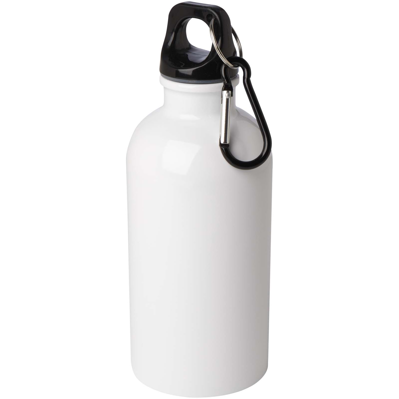 Lahev Unbranded 400ml láhev na vodu Oregon z nerezové oceli s certifikací RCS a karabinou White