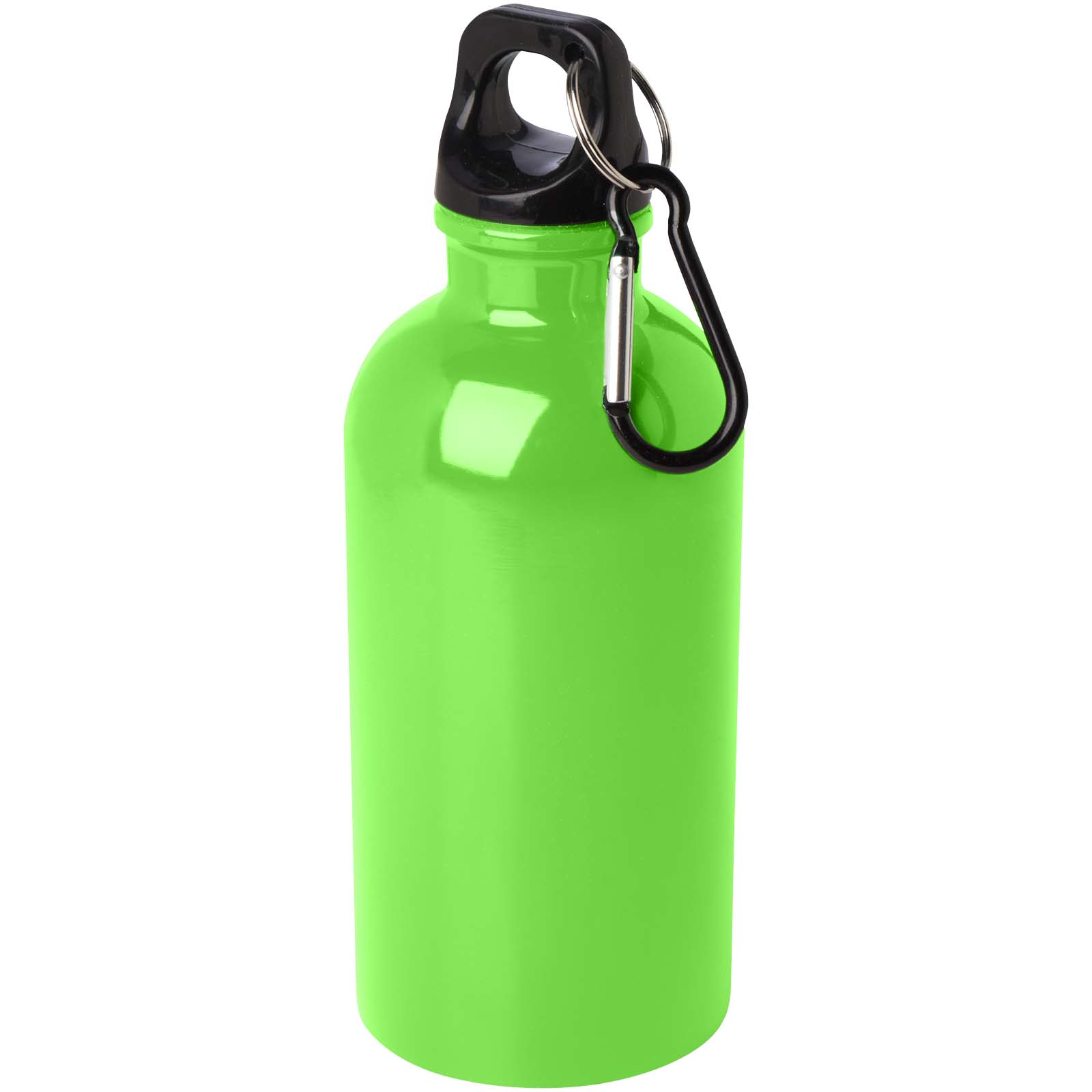 Lahev Unbranded 400ml láhev na vodu Oregon z nerezové oceli s certifikací RCS a karabinou Apple green