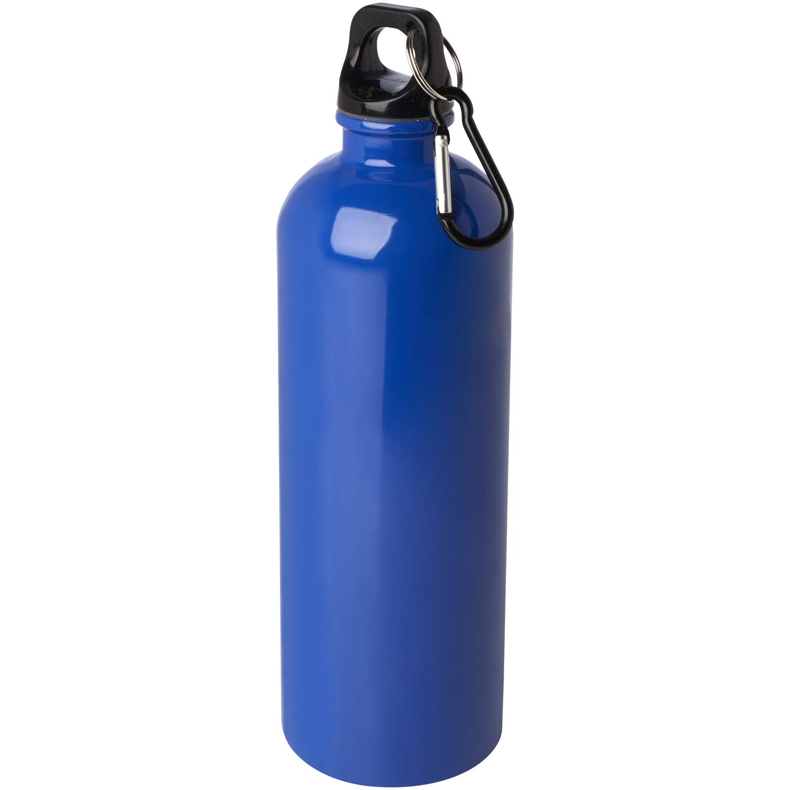 Lahev Unbranded 750ml jednostěnná láhev na vodu Oregon z nerezové oceli s certifikací RCS a karabinou Royal blue