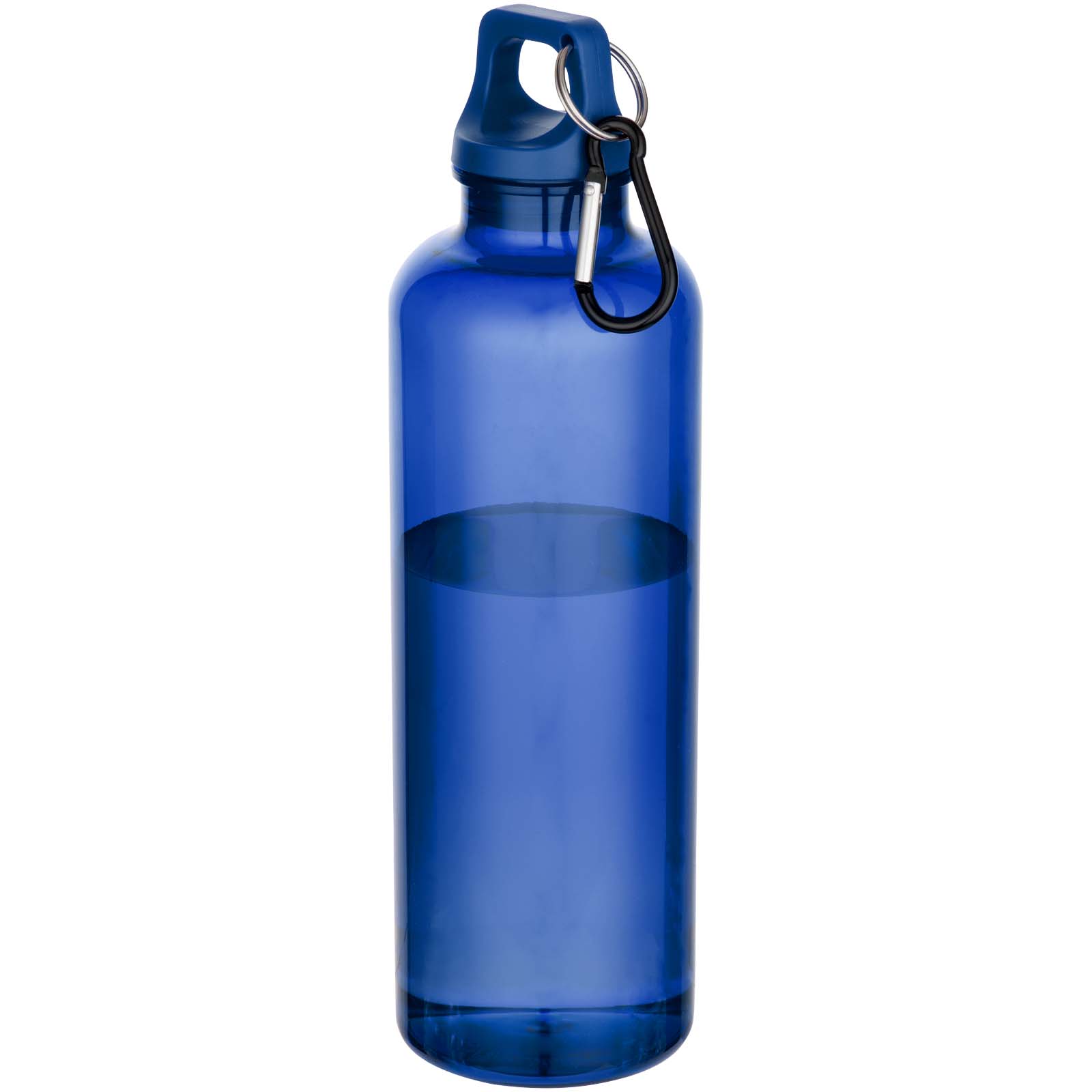 Lahev Unbranded 750ml láhev na vodu Oregon z recyklovaného plastu RCS s karabinou Royal blue