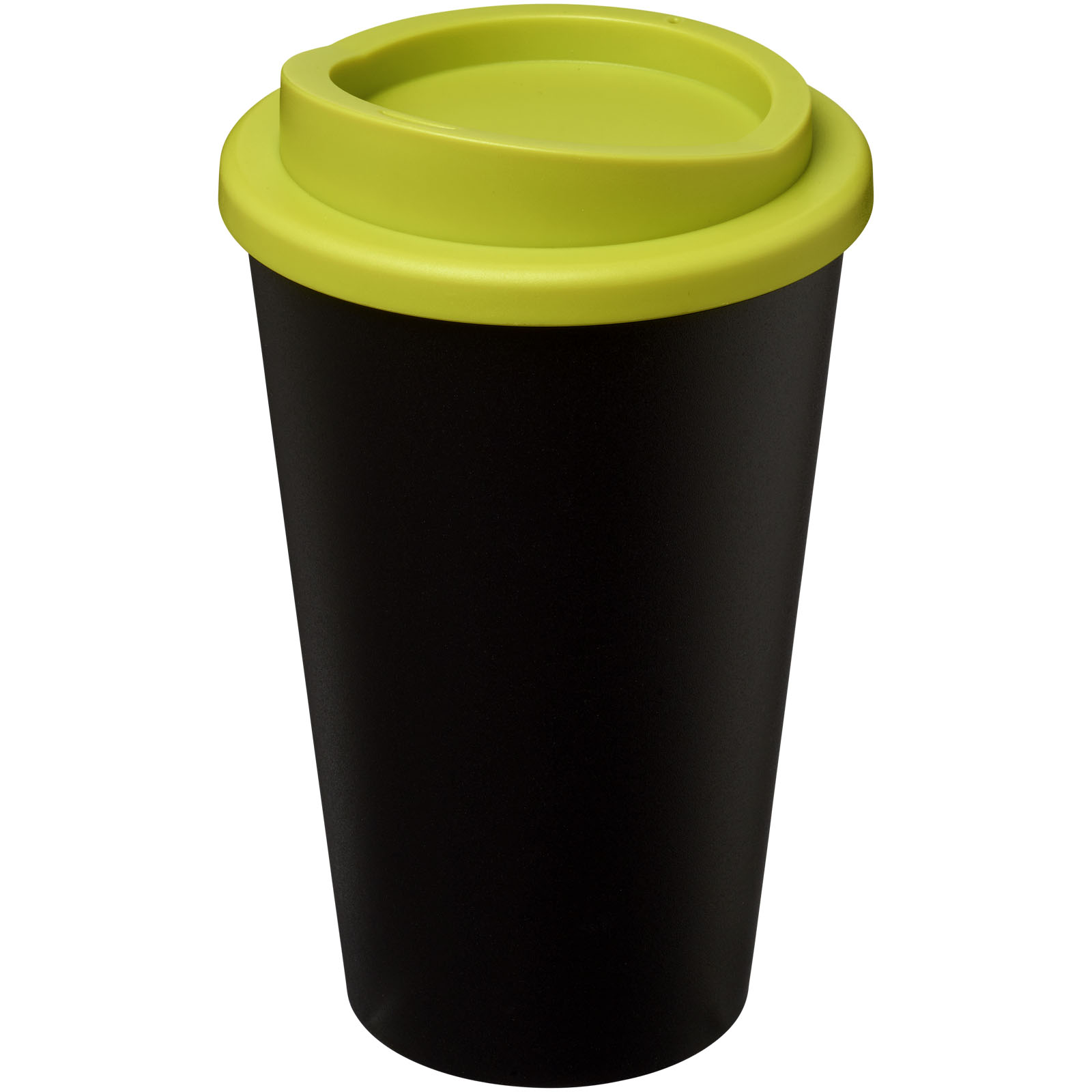 Termohrnek Unbranded Termo hrnek Americano® 350 ml Solid black, Lime