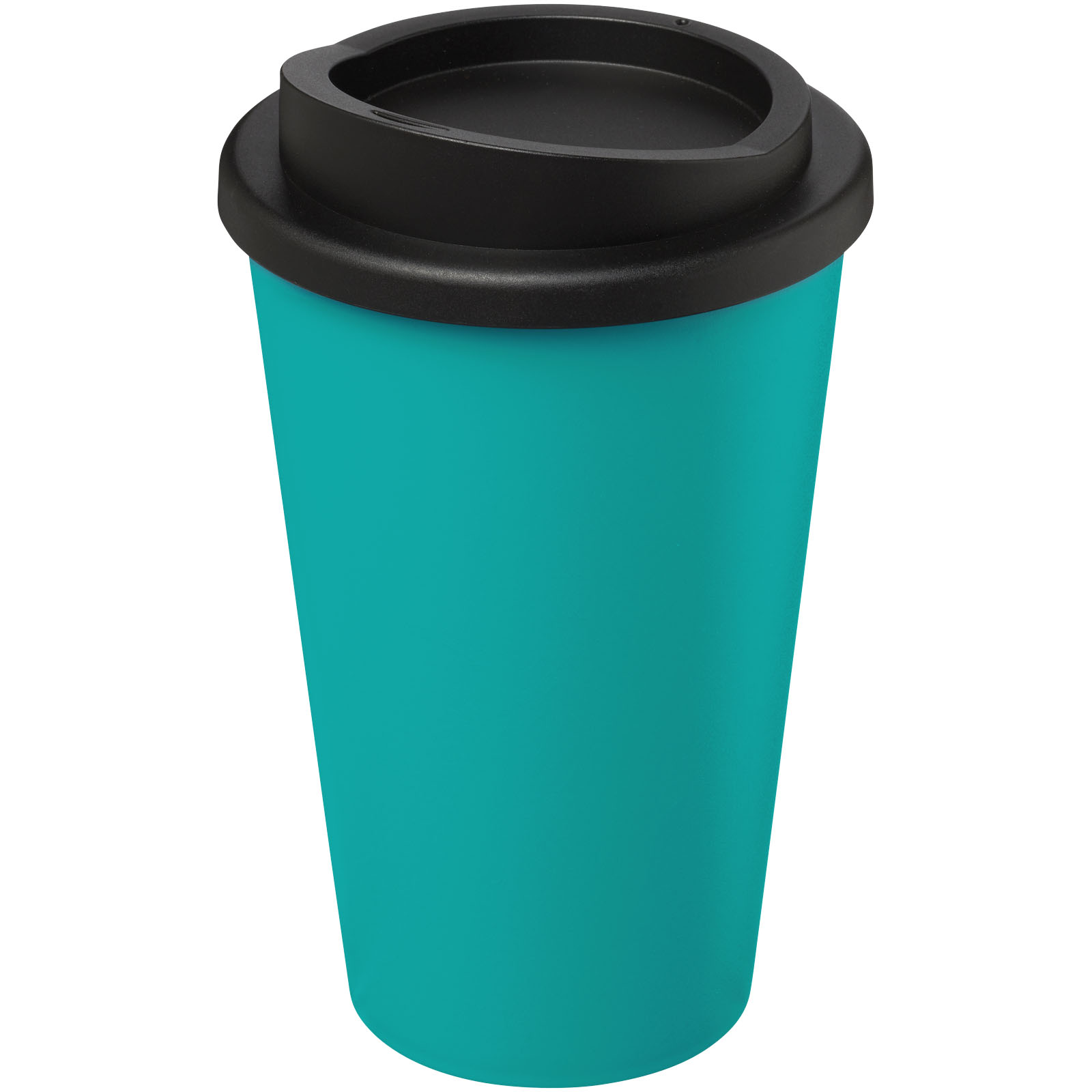 Termohrnek Unbranded Termo hrnek Americano® 350 ml Aqua blue, Solid black